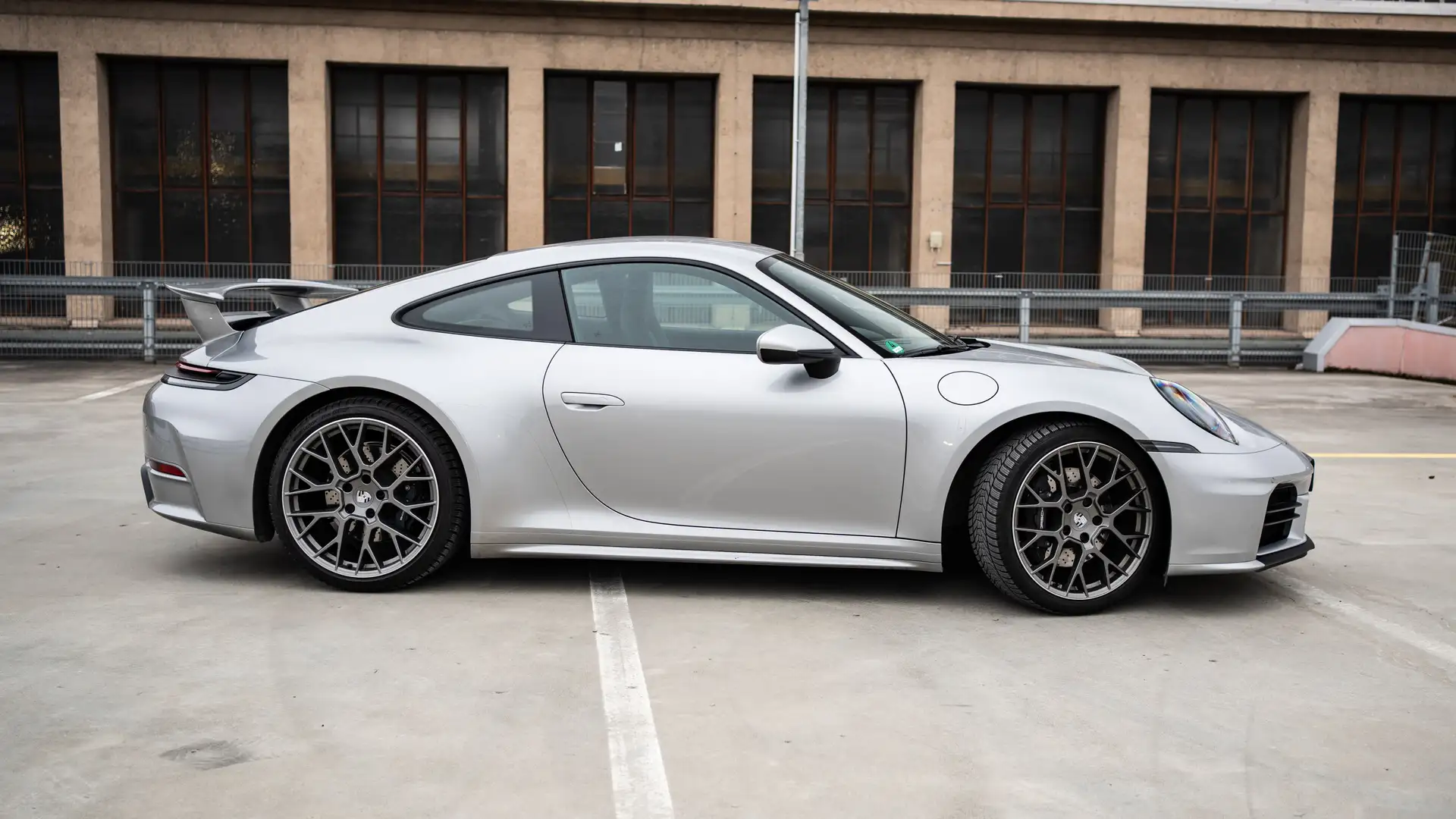 Side view of our Porsche 911 992.2 Carrera Coupe Aero.